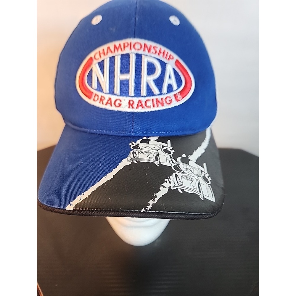🔥 NHRA • Drag Racing Championship Hat • Little Racer • Adjustable Blue